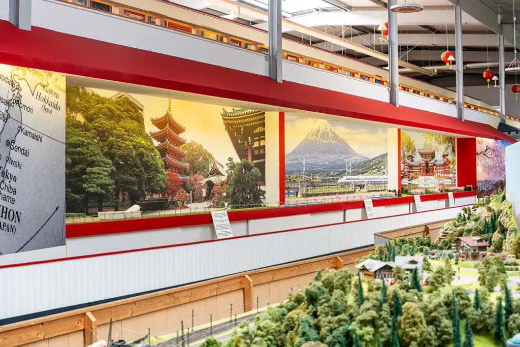 Shinkansen Japan Diorama in Halle D